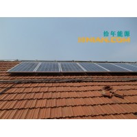 太阳能电站总承包光伏电站的组件支架水泥基础要求