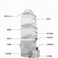 脱硫塔 PP喷淋塔水淋塔 旋流板塔酸雾净化洗涤塔